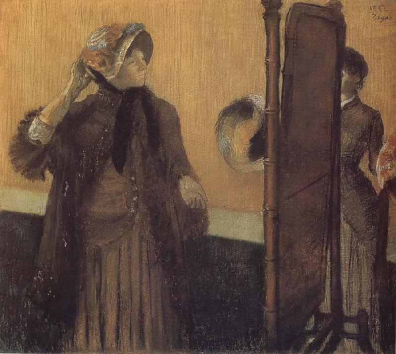 Edgar Degas In  the Store